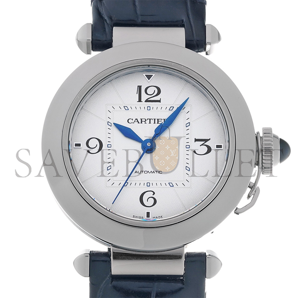 CARTIER PASHA DO SILVER DIAL 35MM WATCH WSPA0012